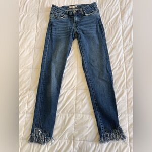 Zara Dark Blue Skinny Jeans
